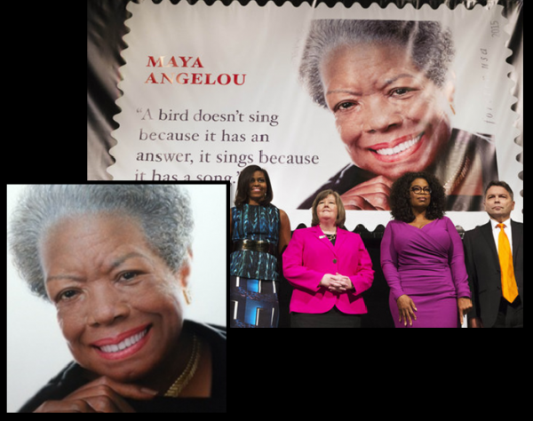What You Haven’t Heard About the New Maya Angelou Stamp | Rossin Fine Art